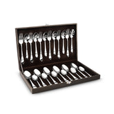 Montavo By FnS Palma 24 pcs Stainless Steel Cutlery Set With Leatherette Box