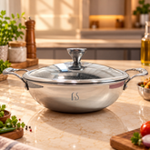 FnS NuChef Hexa Clad Kadhai 20 cm
