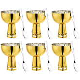 FnS Basil Stainless Steel Bowls Set of 6