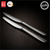 Chef Vicky Ratnani's Signature Collection By FnS Nexa Dessert Knife/Dinner knife/Butter knife 2 Pcs Set | Premium sleek contemporary Handle Design Cutlery for Home, Dining & Kitchen
