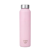 Montavo by FnS BlushBloom color Stainless Steel Water Bottle (Capacity 1 ltr)