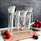 Montavo by FnS Rio 24 Pcs Cutlery Set With hanging Stand