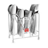 Montavo by FnS Flair 24 Pcs Stainless Steel Cutlery Set with Stand