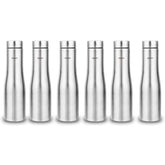 Montavo by FnS Purify Stainless Steel Water Bottle Set of 6 (Capacity 750 ml)