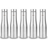 Montavo by FnS Purify Stainless Steel Water Bottle Set of 5 (Capacity 750 ml)