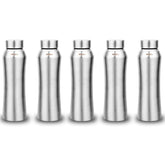 Montavo by FnS Oasis Stainless Steel Water Bottle Set of 5 (Capacity 1 ltr)