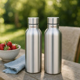 Montavo by FnS Mist Stainless Steel Water Bottle Set of 2 (Capacity 1 ltr)