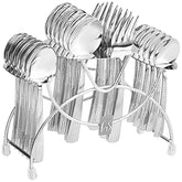 FnS 24 pcs Stainless Steel Zest Cutlery Set with Stand