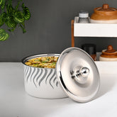 FnS Flame Stainless Steel Casserole (1600ml)