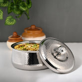 FnS Genoa Stainless Steel Casserole (1600 ML)