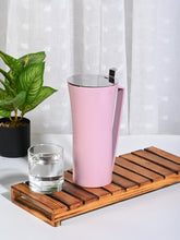 FnS Royal Pink Stainless Steel Strong and Durable Water Pitcher/Jug (Capacity 1.2 LTR)