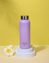 Montavo by FnS Lilac Mist color Stainless Steel Water Bottle (Capacity 750 ml)