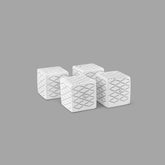 FnS Stainless Steel 2 Pc Salt & Pepper Shaker