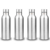 Montavo by FnS Mist Stainless Steel Water Bottle Set of 4 (Capacity 1 ltr)