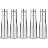 Montavo by FnS Purify Stainless Steel Water Bottle Set of 5 (Capacity 750 ml)