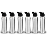 Montavo by FnS Reptide Stainless Steel Water Bottle Set of 6 (Capacity 1 ltr)