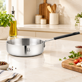 FnS NuChef Stainless Steel Mini Triply Fry Pan 14 cm