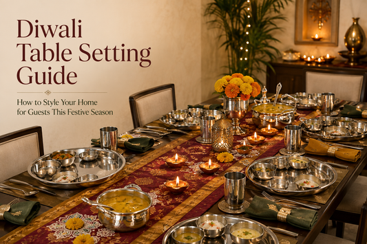 Diwali Table Setting Guide: How to Style Your Home for Guests This Festive Season