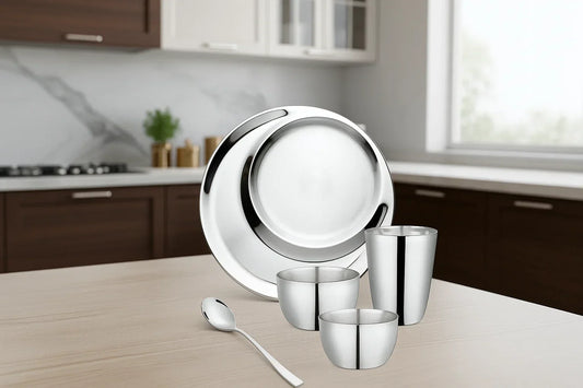 Top 5 Steel Dinner Sets Under 5000: Stylish Choices for Indian Homes