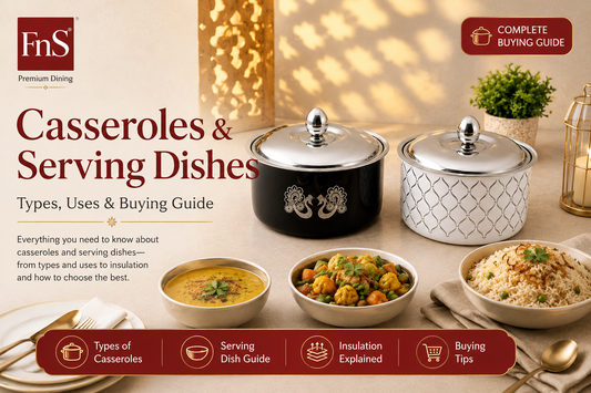 Casseroles and Serving Dishes: Types, Uses & Buying Guide