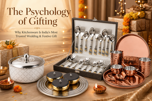 The Psychology of Gifting: Why Kitchenware Is India's Most Trusted Wedding & Festive Gift