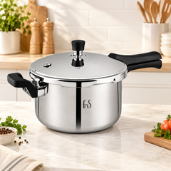 FnS NuChef Atlas Triply Outer Lid Pressure Cooker 5.5L