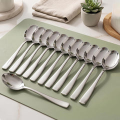 Montavo by FnS Stainless Steel Dinner Spoons | Set of 12