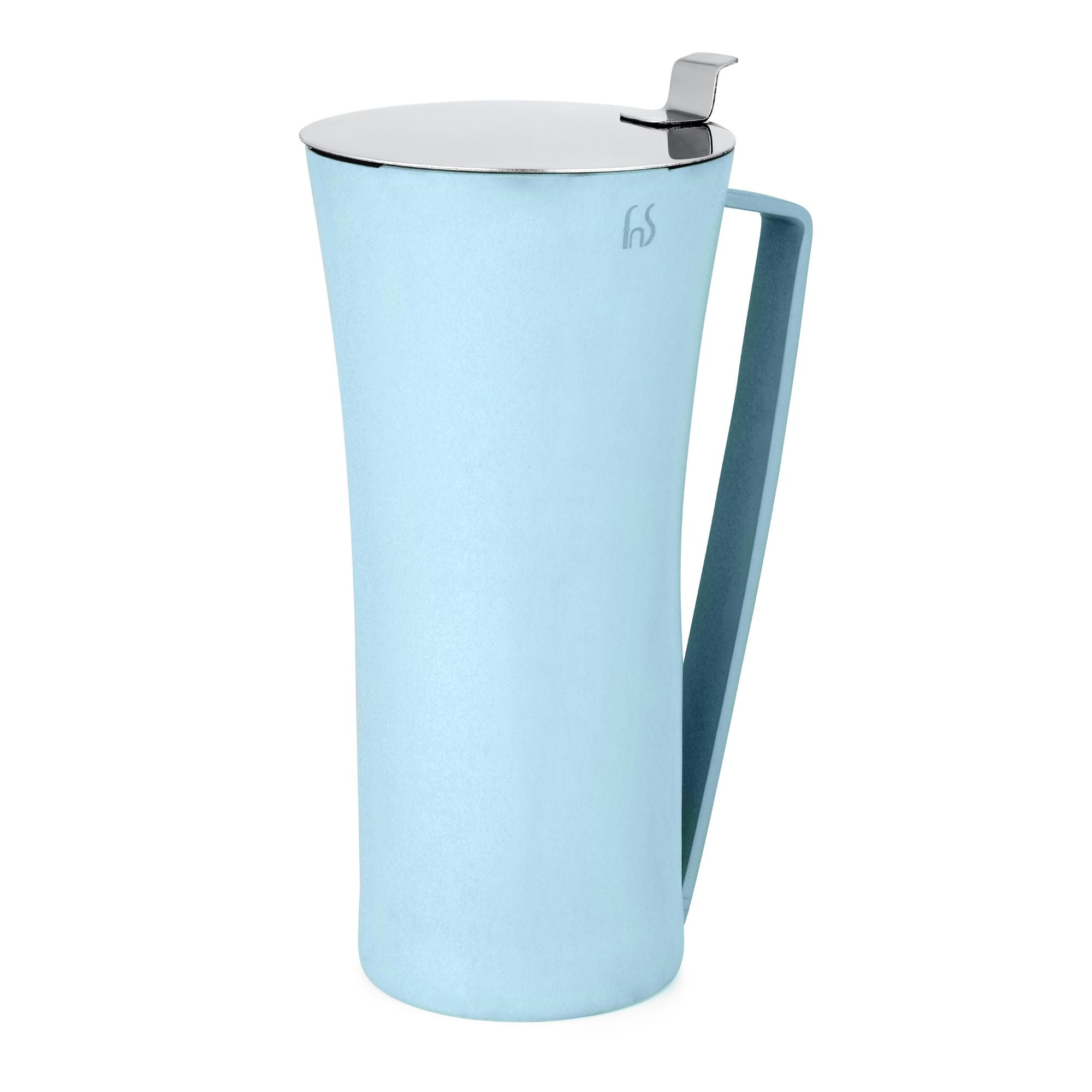FnS Royal Sky Blue Stainless Steel Strong and Durable Water Pitcher/Jug (Capacity 1.2 LTR)