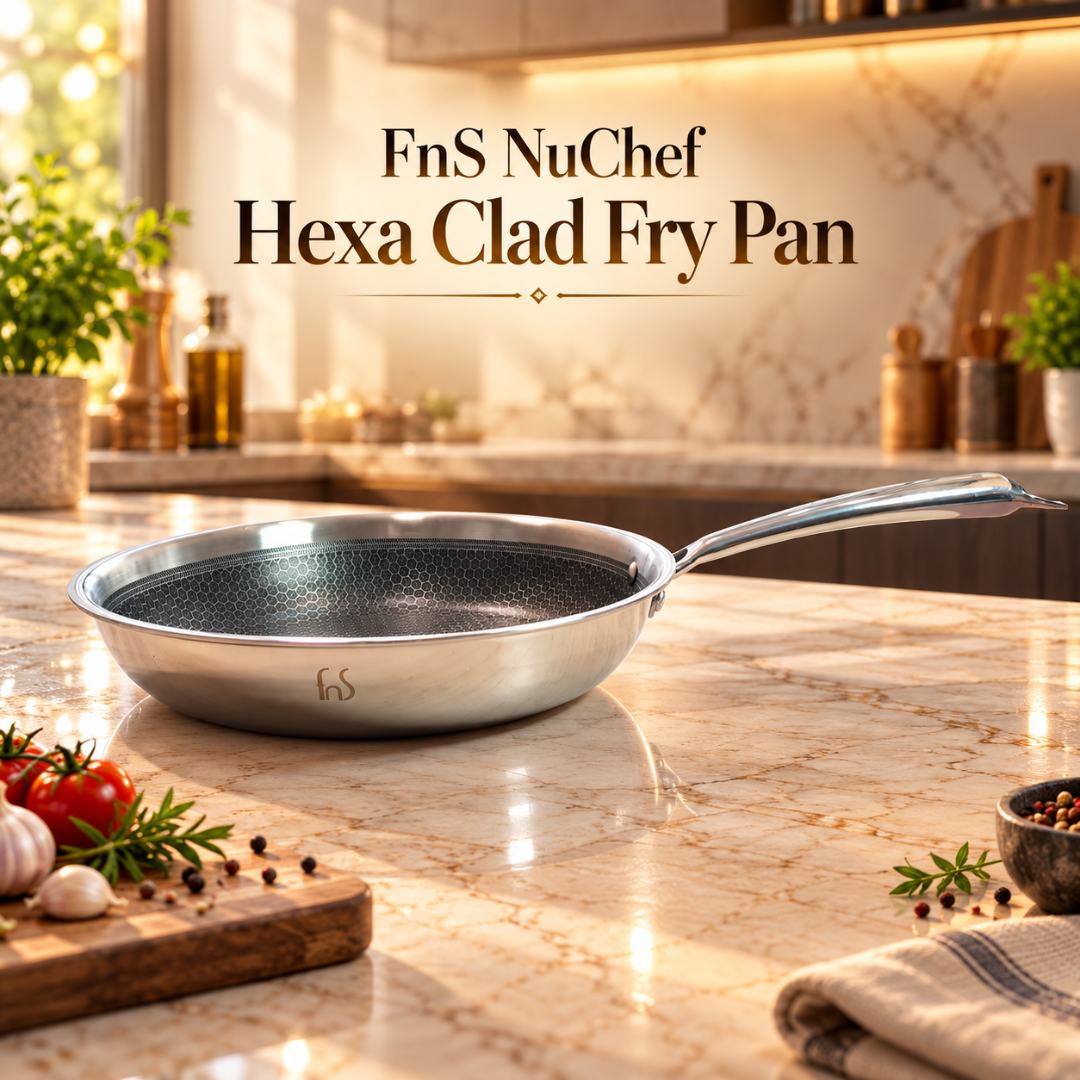 FnS NuChef Hexa Clad Frypan 20 cm
