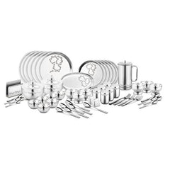 FnS MOTIF Stainless Steel Dinner Set (60pcs)