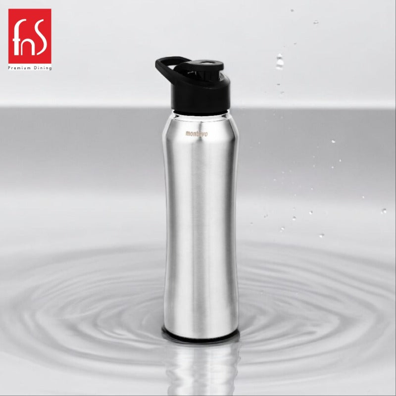 Montavo by FnS Reptide Stainless Steel Water Bottle Set of 5 (Capacity 1 ltr)