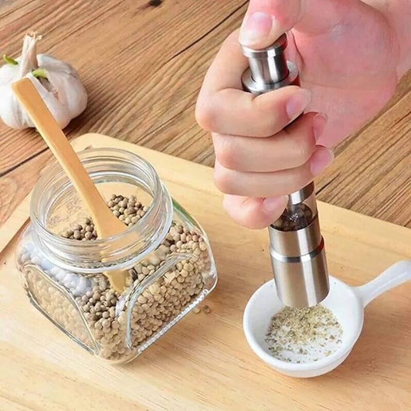 FnS Pigeon Stainless Steel 2 in 1 Salt and Pepper Grinder