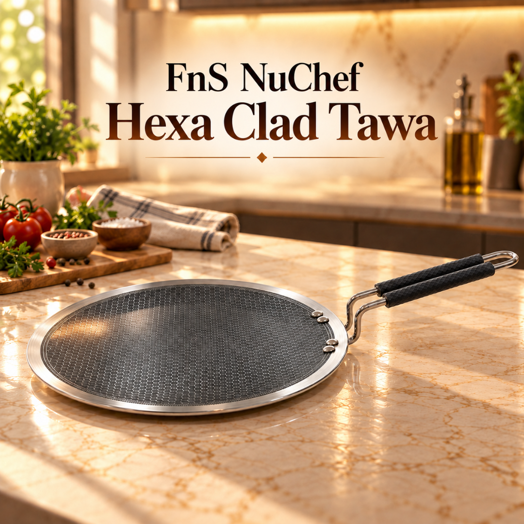 FnS NuChef Hexa Clad Tawa 27 cm
