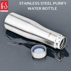 Montavo by FnS Purify Stainless Steel Water Bottle Set of 4 (Capacity 750 ml)
