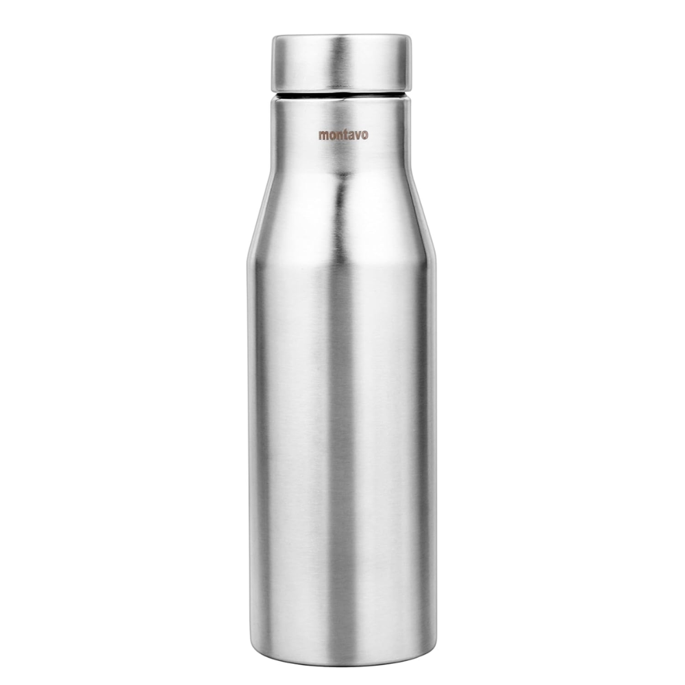 Montavo by FnS Aqua Stainless Steel Water Bottle Set of 3 (Capacity 1 ltr)