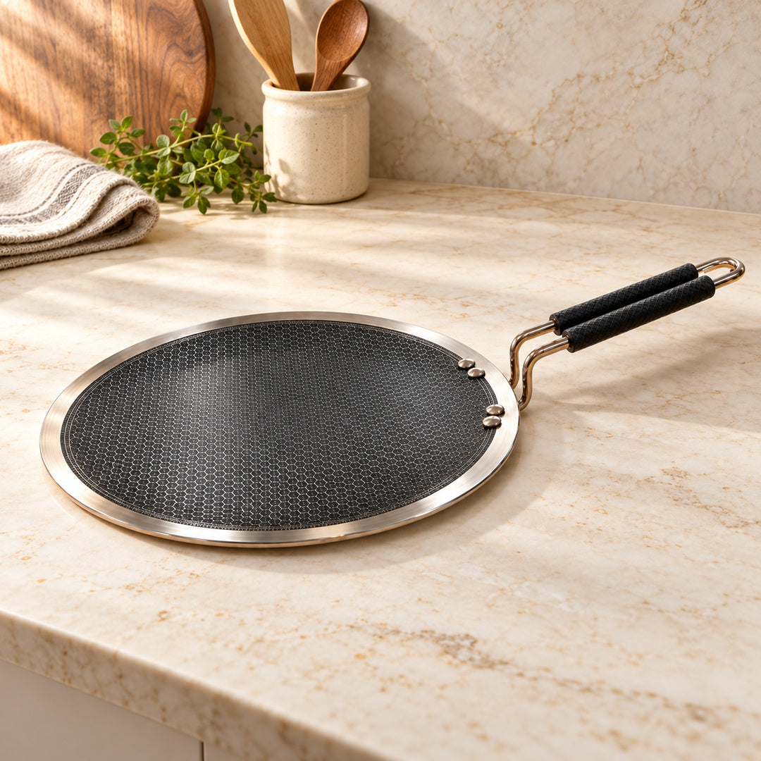 FnS NuChef Hexa Clad Tawa 27 cm