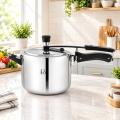 FnS NuChef Aegis Triply Inner Lid Pressure Cooker 5L