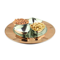 FnS Trino Stainless Steel Snacks Serving Set