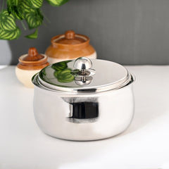 FnS Ebro Stainless Steel Casserole (2000 ML)