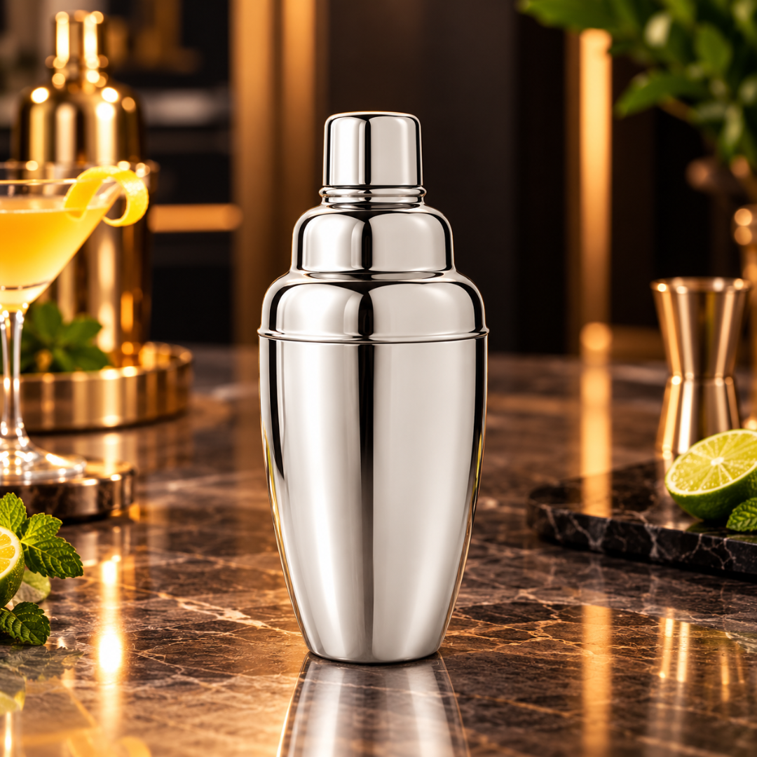 FnS Stainless Steel Cocktail Shaker for Home Bar 1.5 Litre