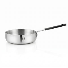 FnS NuChef Stainless Steel Mini Triply Fry Pan 14 cm
