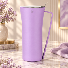 FnS Royal Purple Stainless Steel Water Pitcher/Jug 1.2L