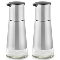 FnS Stainless Steel Elley Oil and Vinegar Dispenser Set 320 ml each (Set of 2)