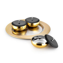 FNS Premium Stainless Steel Georgia Serving Set (Gold)