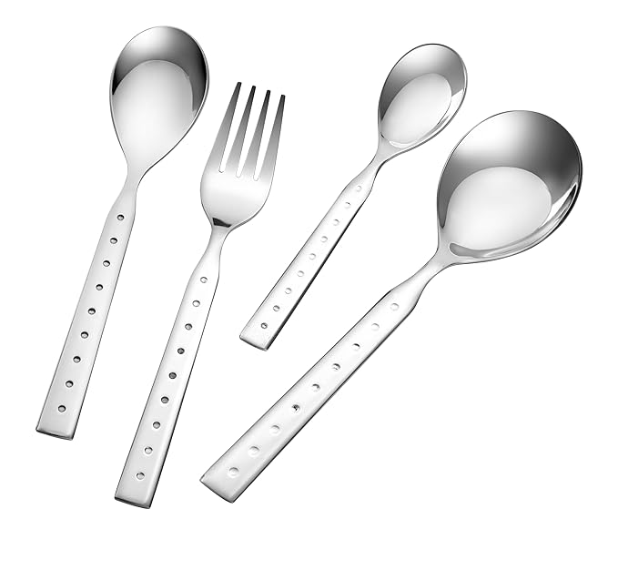 FnS Dew Stainless Steel 24 Pcs Cutlery Set