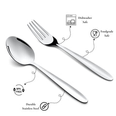 Montavo by FnS Sober 12 Pc Premium Stainless Steel Cutlery Set