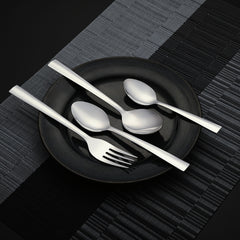Montavo by fns Amigo Stainless Steel 24 Pcs Cutlery Set with Hanging Stand