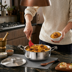 FnS NuChef Triply Stainless Steel Mini Casserole 12 cm