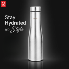 Montavo by FnS Purify Stainless Steel Water Bottle Set of 6 (Capacity 750 ml)