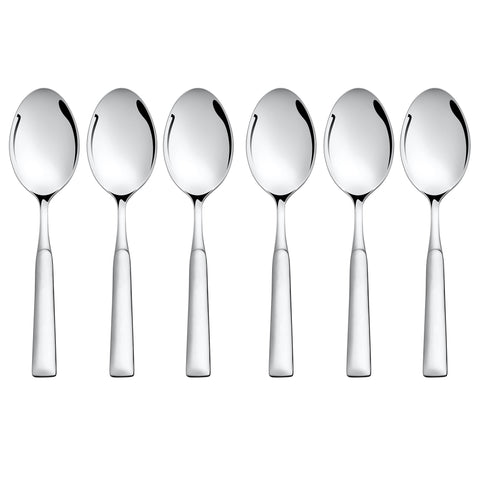 Buyer'S Star 6 Pieces Rainbow Teaspoons 5.5 Inch Mini Coffee Spoon